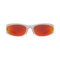 Balenciaga Reverse Xpander 2.0 Sunglasses — Silver