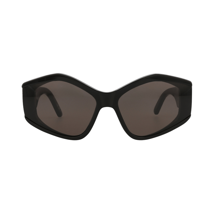 Balenciaga Oversized Cat Eye Sunglasses — Black