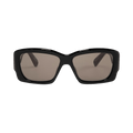 Jacquemus Rectangular Sunglasses — Black