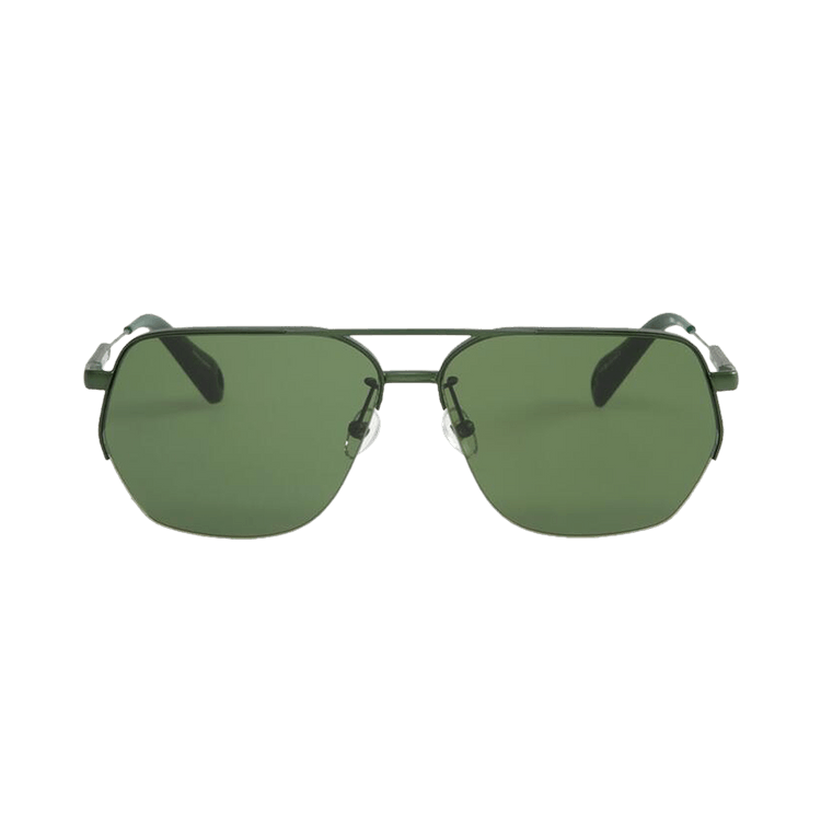 Jacquemus Aviator Sunglasses — Green