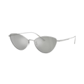 Khaite Cat Eye Sunglasses — Silver