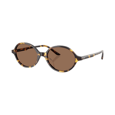 Khaite Round Sunglasses — Brown