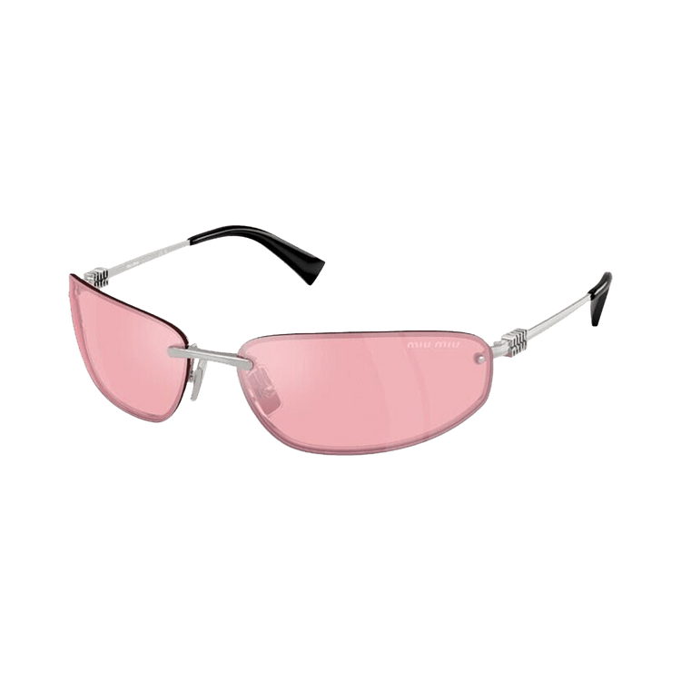 Miu Miu Oval Sunglasses — Pink