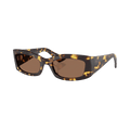 Khaite Rectangular Sunglasses — Brown