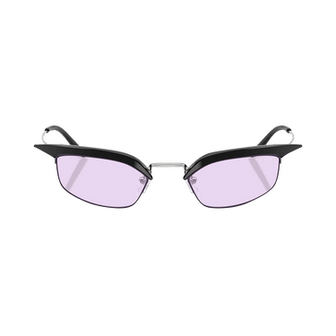 Prada Rectangular Sunglasses — Black