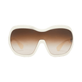 Prada x Miu Miu Illusion Sunglasses — White
