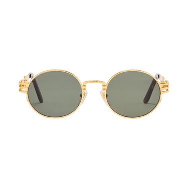 Jean Paul Gaultier Double Resort Sunglasses — Gold