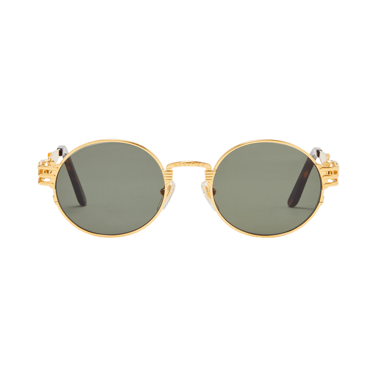 Jean Paul Gaultier Double Resort Sunglasses — Gold