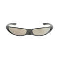 Balenciaga Blade Rectangle Sunglasses — Grey