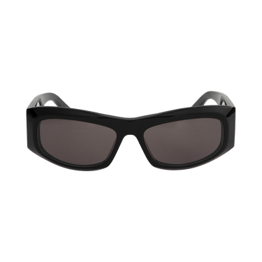 Balenciaga Signature Square Sunglasses — Black
