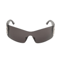 Balenciaga Bossy Mask Sunglasses — Black