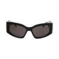 Balenciaga Bossy Sunglasses — Black