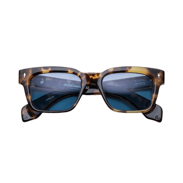 Jacques Marie Mage Square Sunglasses — Silver