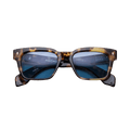 Jacques Marie Mage Square Sunglasses — Silver
