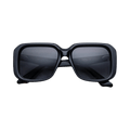 Jacques Marie Mage Square Sunglasses — Black