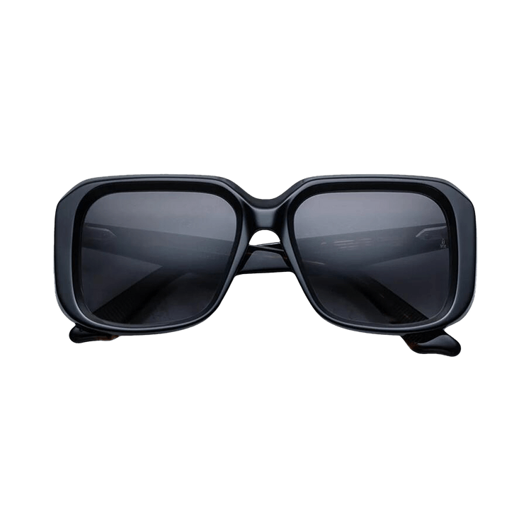 Jacques Marie Mage Square Sunglasses — Black