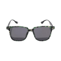 BAPE No. 9 Sunglasses — Green