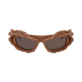 Ottolinger Twisted Sunglasses — Brown