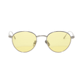 Loewe Groove Round Sunglasses — Yellow