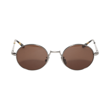Loewe Groove Round Sunglasses — Brown