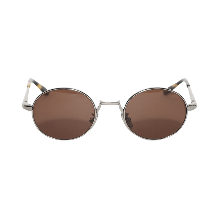 Loewe Groove Round Sunglasses — Brown