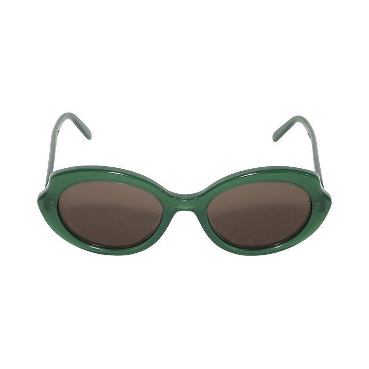 Loewe Oval Sunglasses — Green