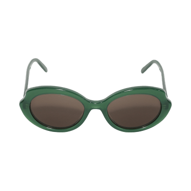 Loewe Oval Sunglasses — Green