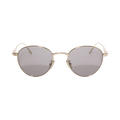 Loewe Groove Round Sunglasses — Gold