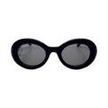 Balenciaga Oval Sunglasses — Black