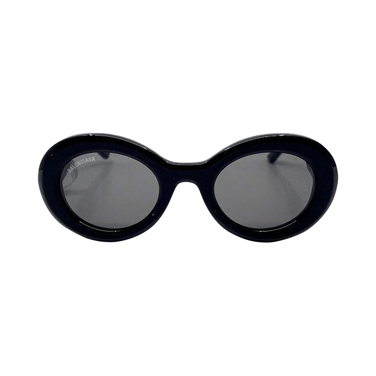 Balenciaga Oval Sunglasses — Black