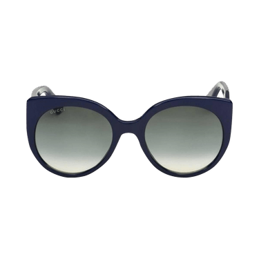 Gucci Round Sunglasses — Blue