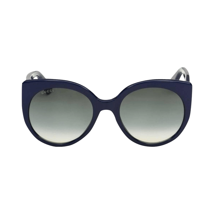 Gucci Round Sunglasses — Blue