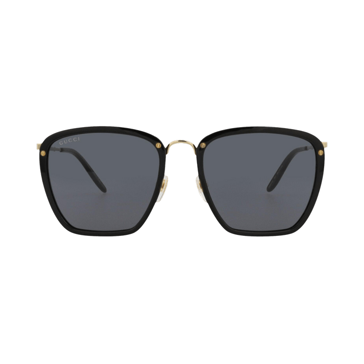 Gucci Square Sunglasses — Black