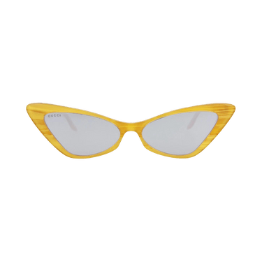 Gucci Cat Eye Sunglasses — Yellow