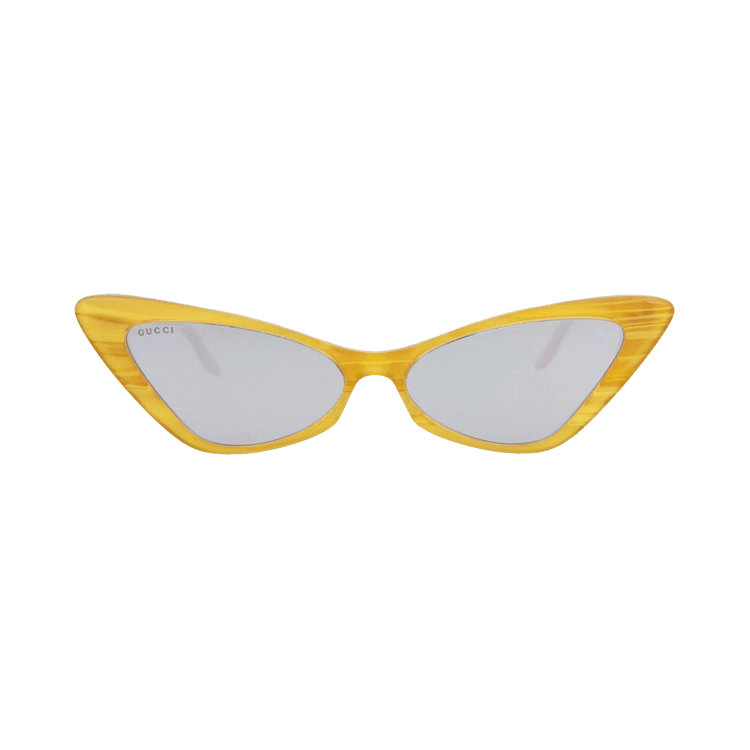 Gucci Cat Eye Sunglasses — Yellow