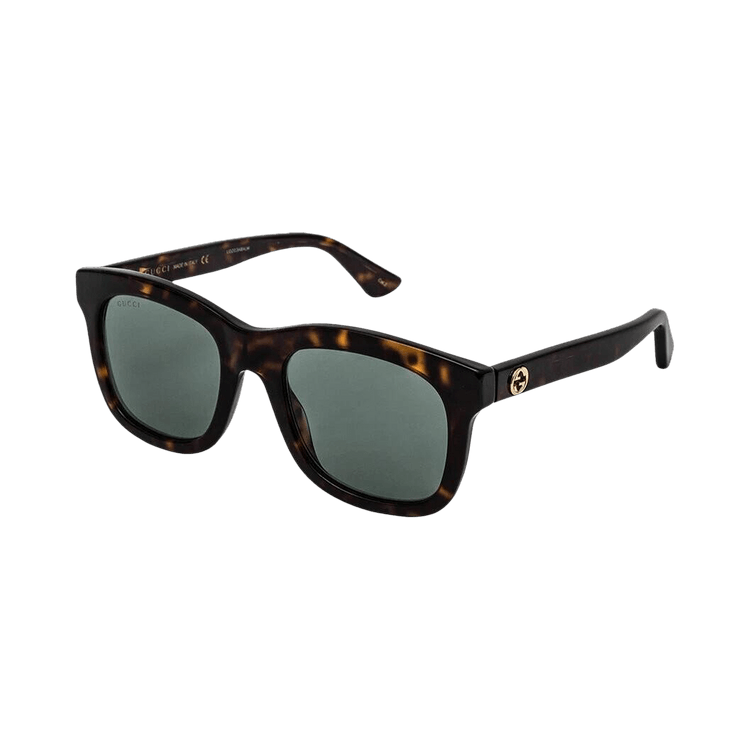 Gucci Square Sunglasses — Brown