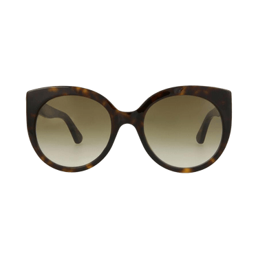 Gucci Round Sunglasses — Brown
