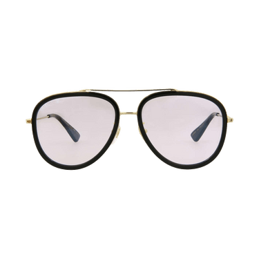 Gucci Aviator Sunglasses — Gold