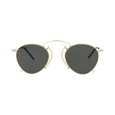 Gucci Round Sunglasses — Gold