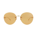 Gucci Round Sunglasses — Gold