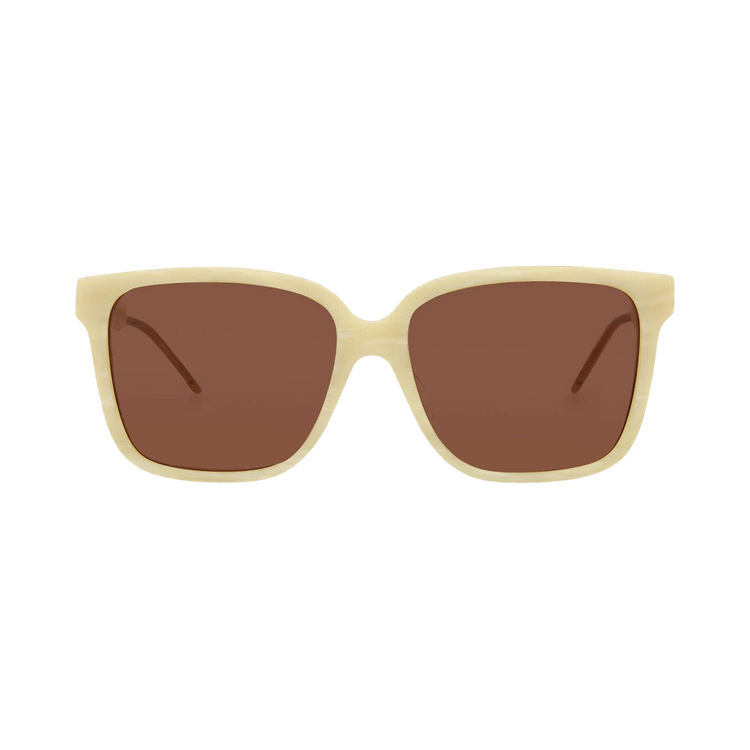 Gucci Square Sunglasses — Tan