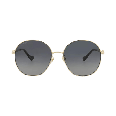 Gucci Round Sunglasses — Gold