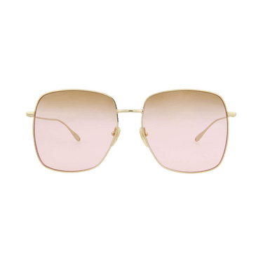 Gucci Square Sunglasses — Gold