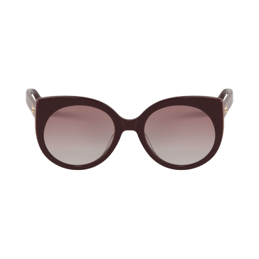 Gucci Round Sunglasses — Red