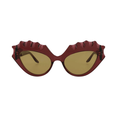 Gucci Cat Eye Sunglasses — Red