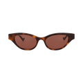 Gucci Cat Eye Sunglasses — Brown