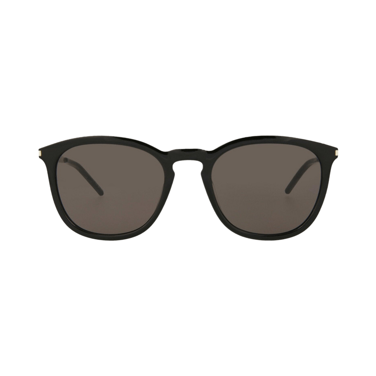 Saint Laurent Round Sunglasses — Black