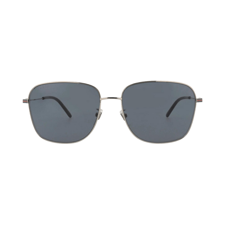 Gucci Square Sunglasses — Silver
