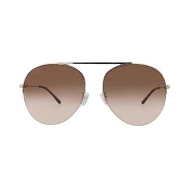 Gucci Aviator Sunglasses — Silver