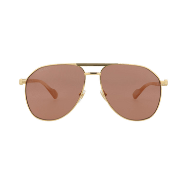 Gucci Aviator Sunglasses — Gold